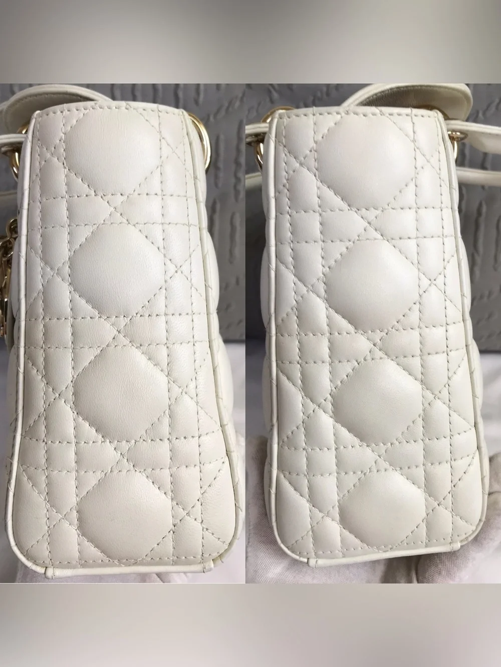 Sold✅✅ Lady Dior MydiorAbc Cannages Bag Small